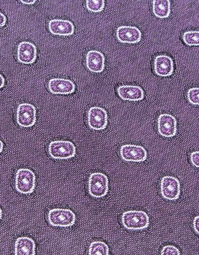 Patrick-Hellmann-Collection-Purple-Tie-100-Silk-image Patrick Hellmann Collection Purple Tie 100% Silk image